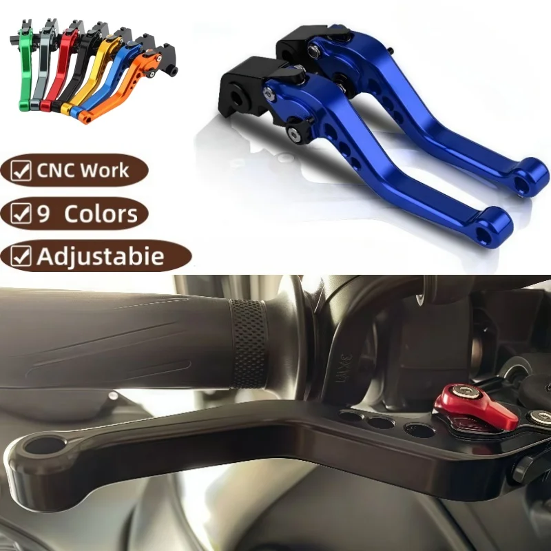 Brake rod For Kawasaki ZZR1100 1990-1992 CNC Motorcycle Adjustable Brake Clutch Lever brake handle