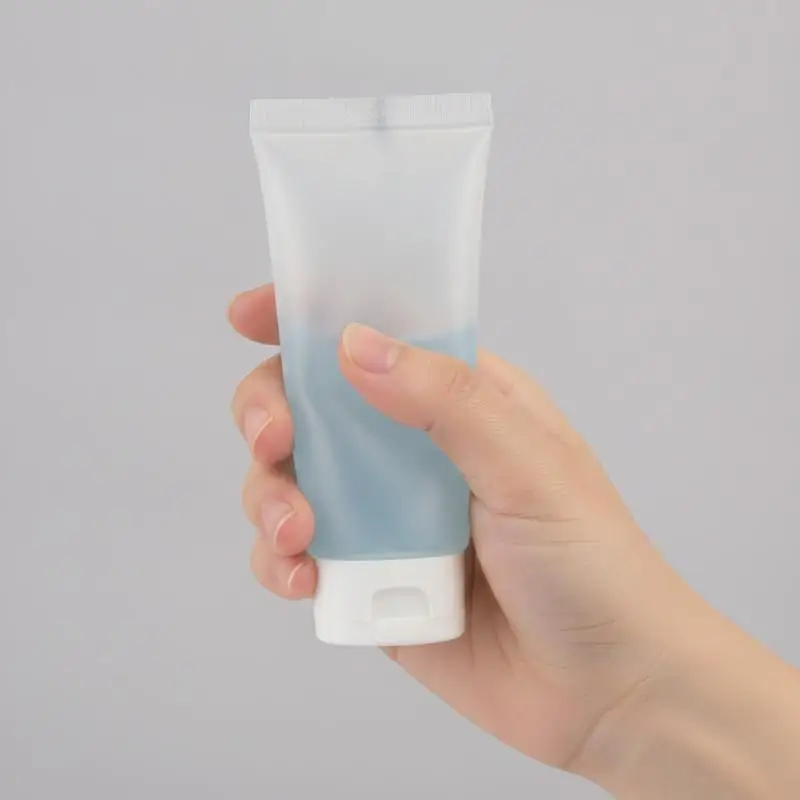 30ml Empty Soft Travel Squeeze Tubes 3/6Pcs Reusable Portable Toothpaste Lotion Containers for Daily Travel Use