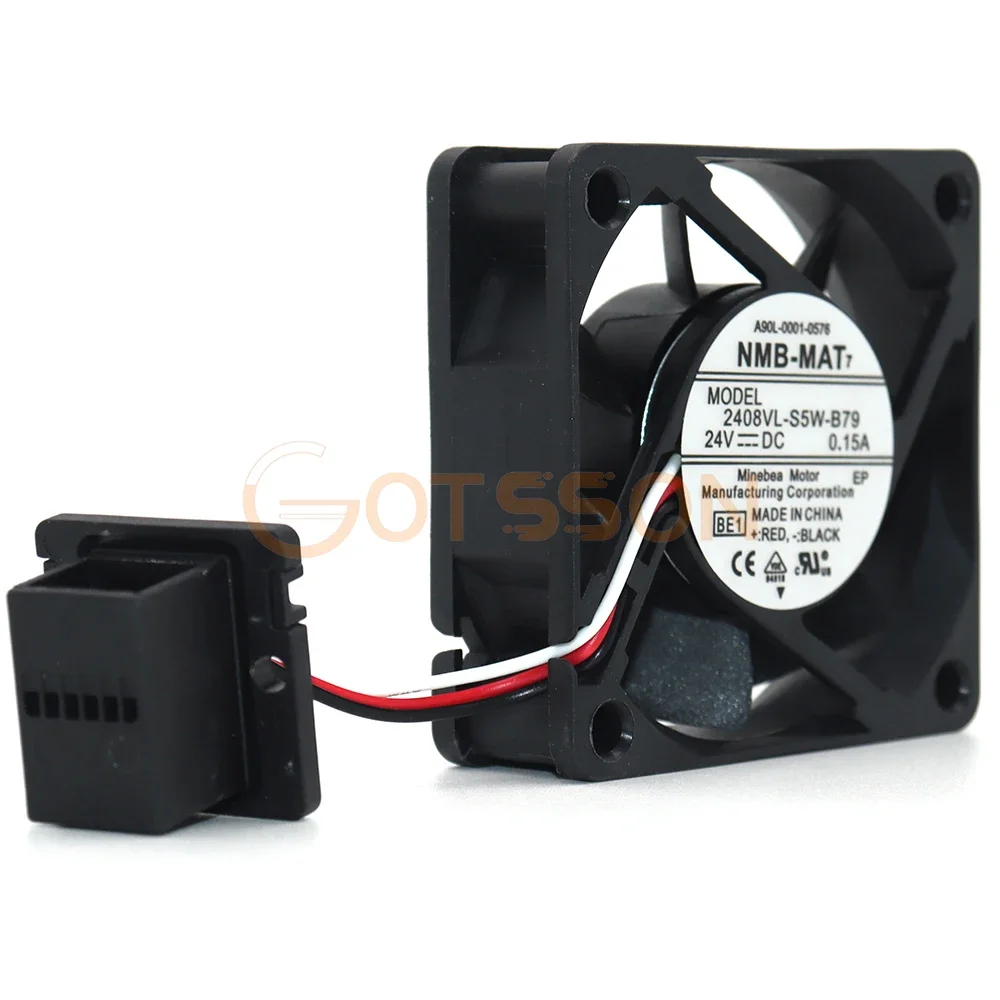Nuova ventola di raffreddamento 2408VL-S5W-B79 A90L-0001-0576 DC 24V 0,15A PER ventola FANUC