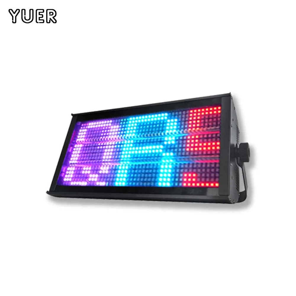 

YUER новый светодиодный 260 Вт RGBW 135 + 30 сегментов стробоскопическая стирка эффект бега лошади сценическое освещение буквы цифры для Dj Disco Party Bar