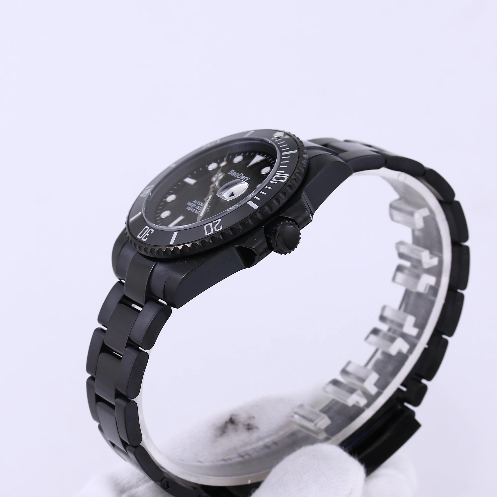 2024 BAODERY 오토매틱 기계식 시계, 스포츠 탑 브랜드, 2813 무브먼트, 럭셔리 남성용 손목시계, 40mm, 신제품