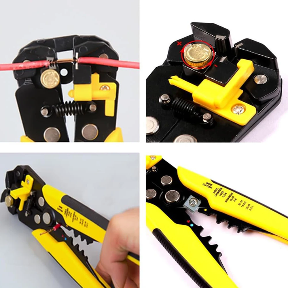 Ferrule Crimping Tool HSC8 6-4/6-6 Electrical Crimper Plier For Wire End Crimp Tube Terminals Electrical Circuit Repair