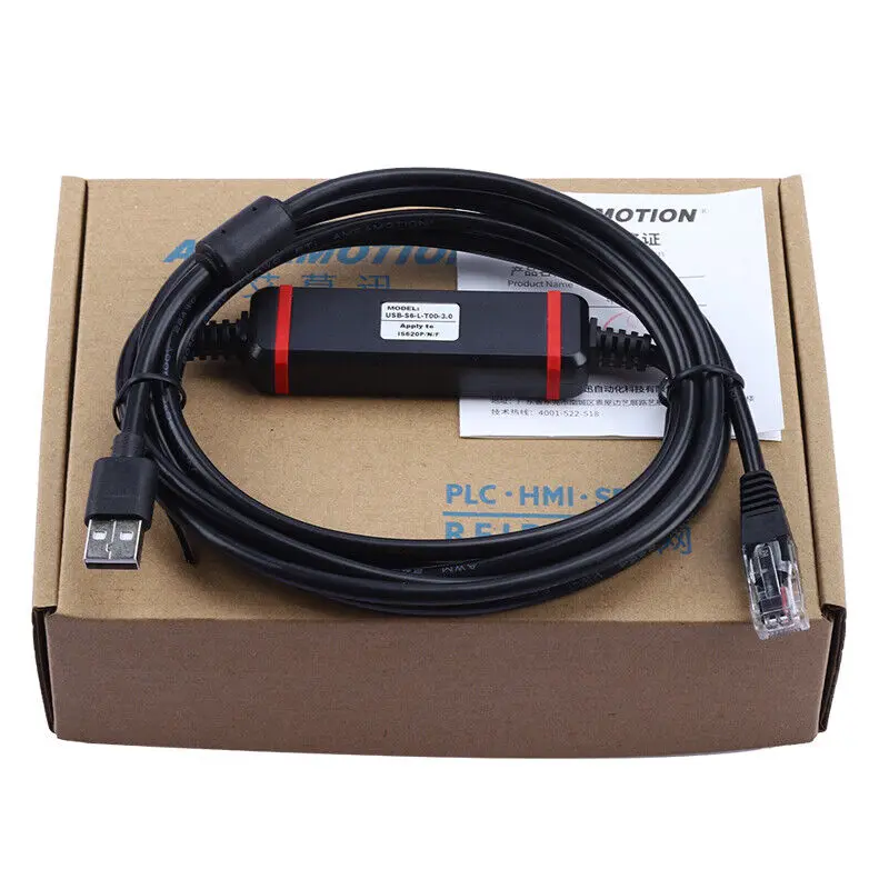 

USB-S6-L-T00-3.0 for Inovance IS620P Series Servo Debugging Cable Download Data