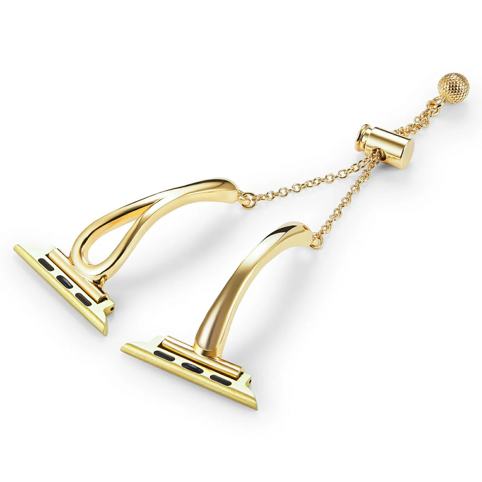 

Metal Bracelet Band for Apple Watch Series 11 10 42mm / 9 8 7 41mm / SE3 SE2 SE 6 5 4 40mm / 3 2 1 38mm Drawstring Adjustable Ho