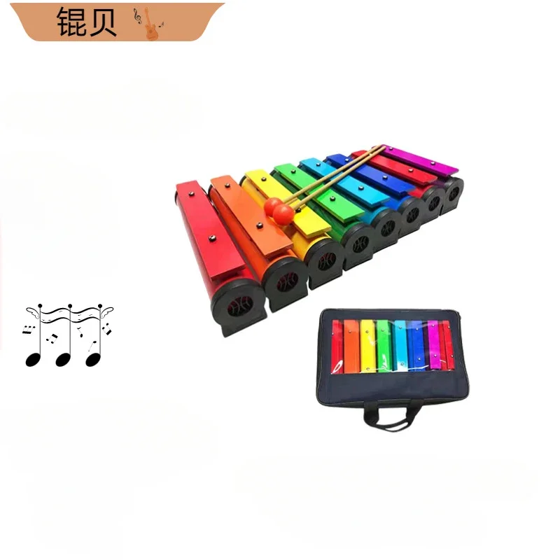 

Eight Tones Plate Piano Aluminum Material Orff Music Tap Piano Children Early Music Enlightenment Xylophone Kid Birthday Gifts