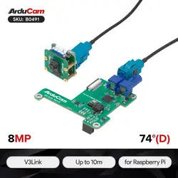 Arducam IMX219 FPD-Link SerDes Camera Kit for Raspberry Pi