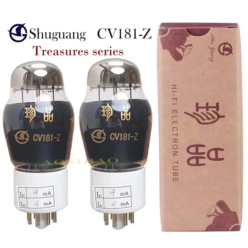 Shuguang CV181-Z CV181Z Vacuum Tube Upgrade 6SN7 CV181T 6N8P 6H8C CV181 HIFI Audio Valve Electron Tube Amp kit DIY Matched Quad