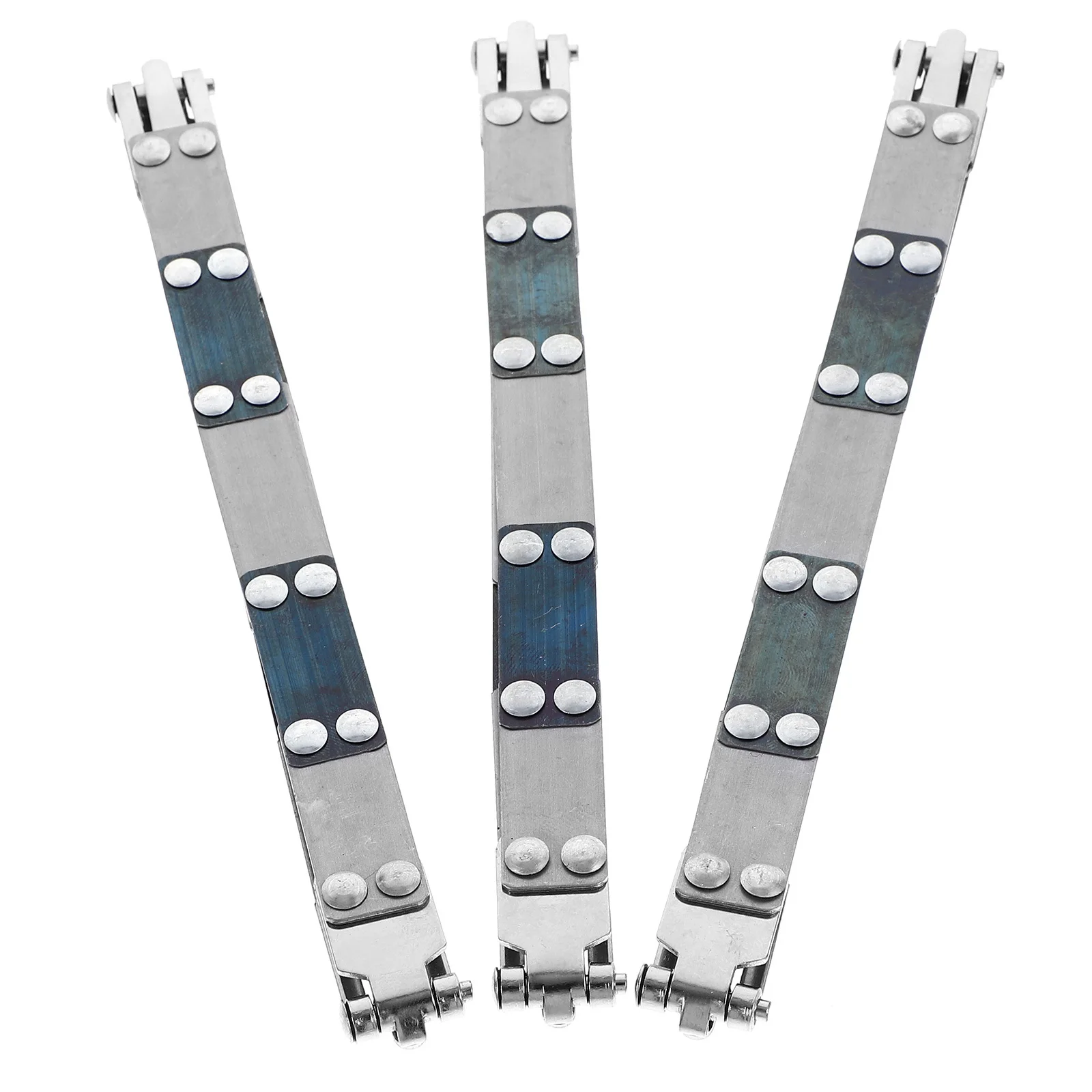 

3pcs Purse Clasp Metal Diy Handbag Hinge Replacement Internal Bag Flex Frame For Canvas Fabric Craft Sewing Accessory