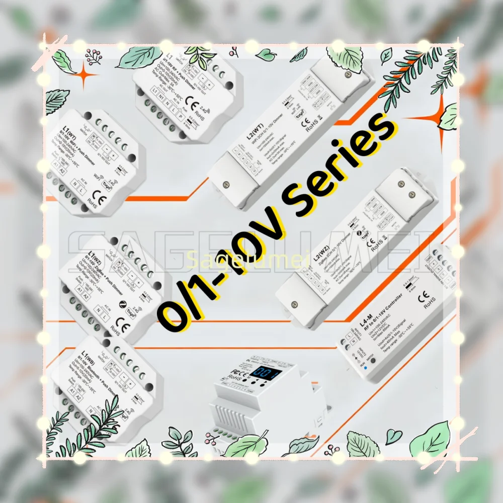 

Светодиодный диммер серии Skydance 0/1-10 В DL L1 L4-M L2 RF Tuya Smart WiFi Zigbee Push Smart Life Управление через приложение DMX в преобразователь сигналов