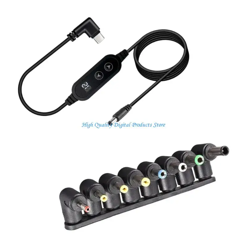 U2JE Safe Charging Type C to Triggers Cable Including Over Current Over Voltages Protections for Enhances Device Security