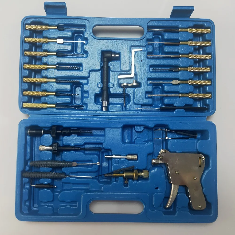 Full Tools Physical Pick Gun Kit with Carry Case