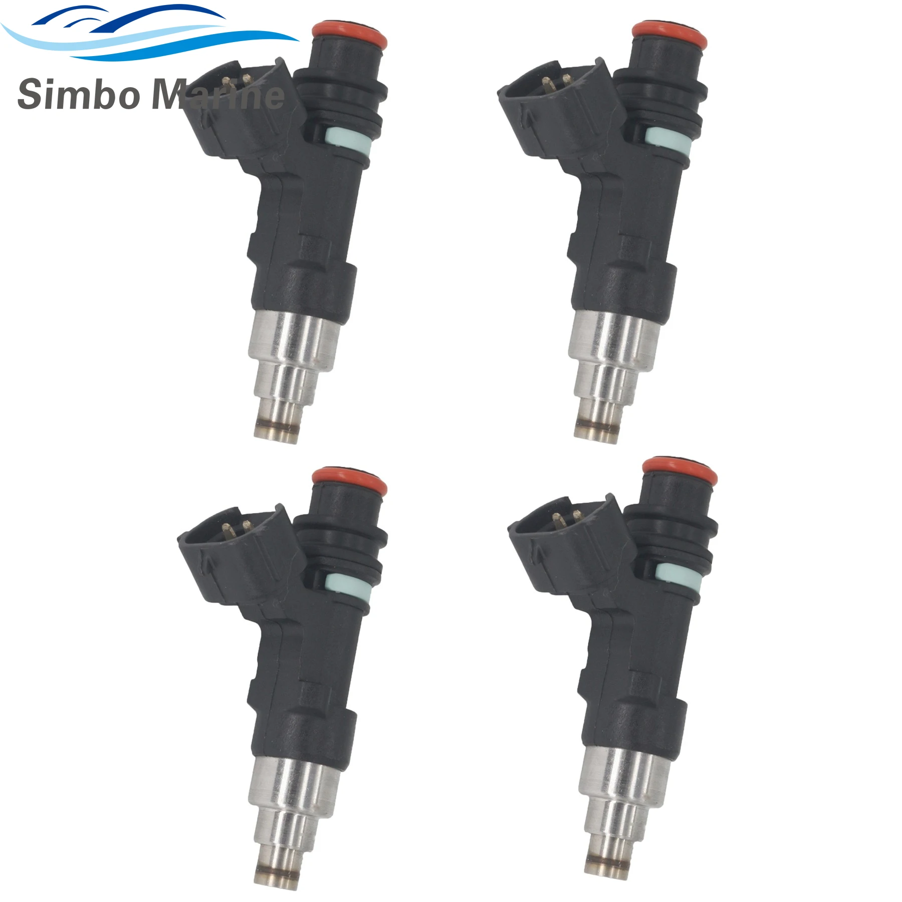 

4 Sets Fuel Injector for Suzuki Marine Outboard Engine DF 70 80 90 100 115 140 HP 4 Stroke Replace 15710-82K50 1571082K50