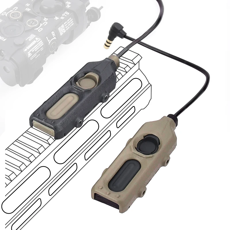 

Тактическая база для крепления выключателя WADSN, совместимая с 20-мм планкой Picatinny, для PEQ-15, DBAL-A2, NGAL, CQBL-1, M300, M600, M340, M640, выключателей давления