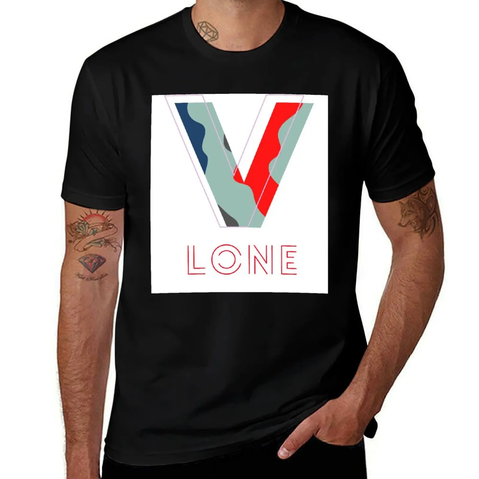

funny v lone gift T-Shirt Standard Fit Solid Tee Shirt