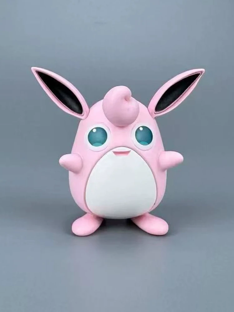 Pokemon Jigglypuff Evolution Set, niedliche Figuren, 3 Stück, Jigglypuff Wigglytuff Igglybuff, Anime-Figur, Modell, Spielzeug, Desktop-Ornament, Geschenke