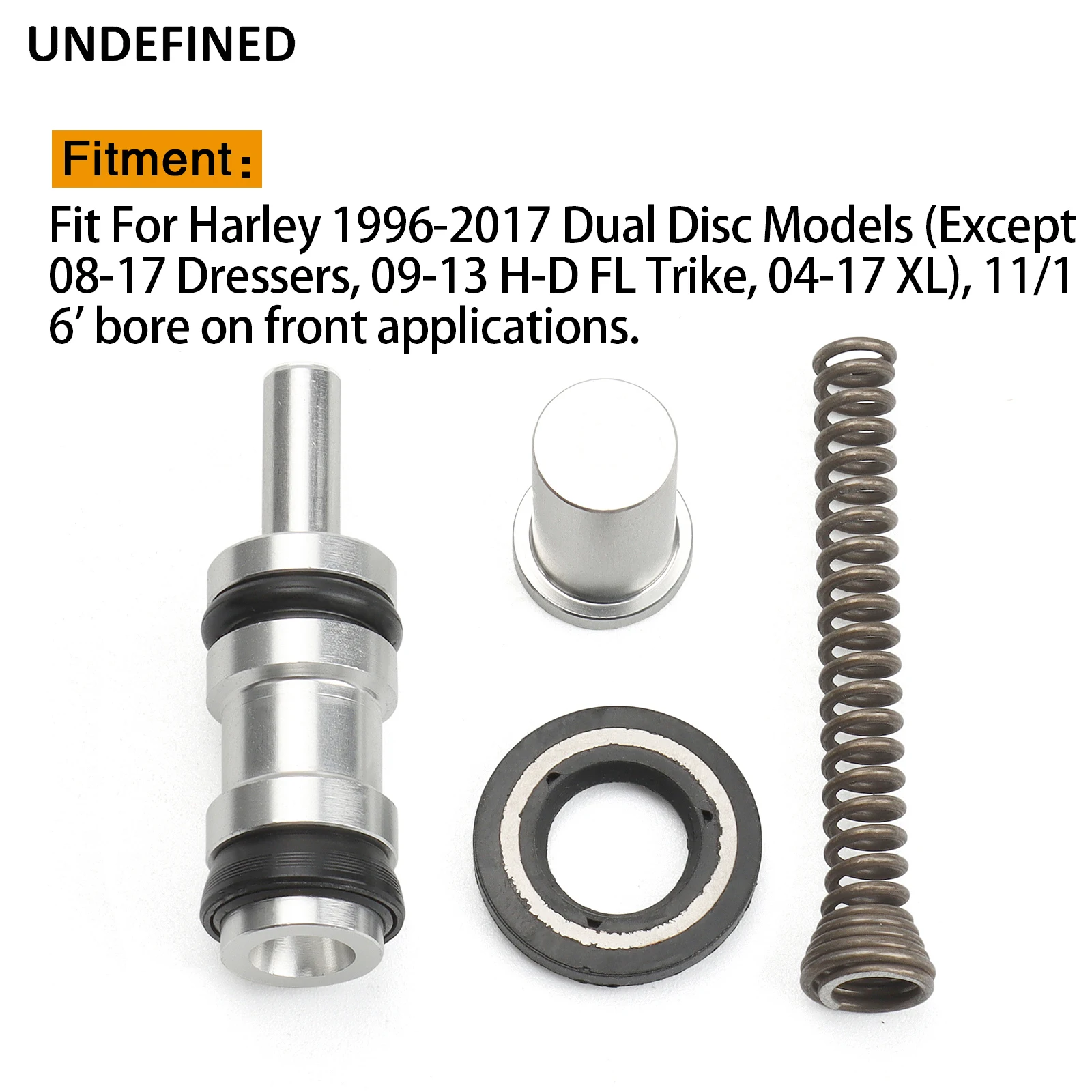 Harley-Davidson Front Master Cylinder Rebuild Kit 11/16 9/16 3/4 5/8