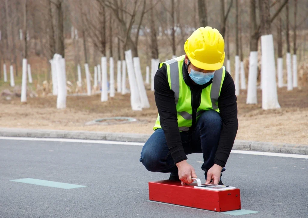 Road stud retroreflector sign reflector traffic safety test equipment