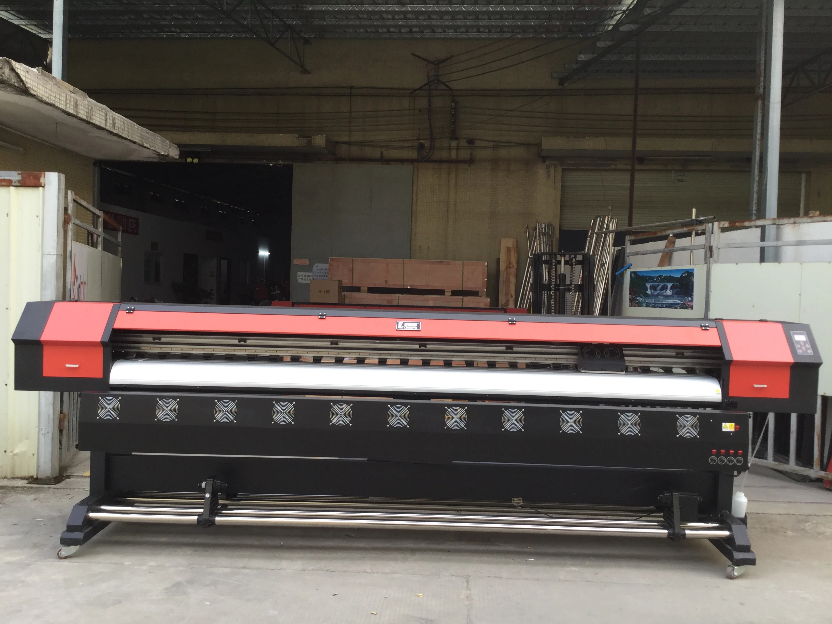 Large format digital printer 3.2 meter 10ft vinyl sticker printer machine eco solvent printer 3.2m