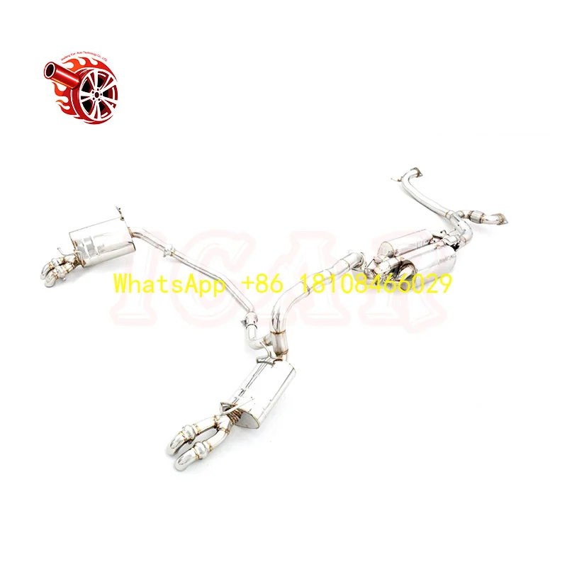 

High Performance Exhaust Tips Stainless Steel Valvetronic Muffler Catback Made in China