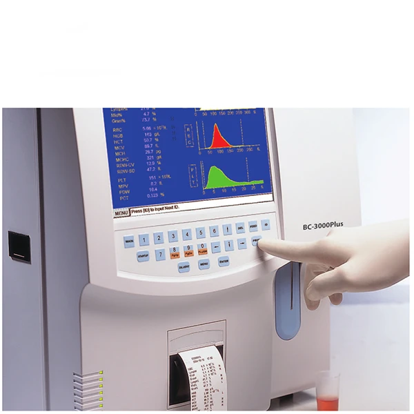 full automatic cbc test machine 3-part differentiation hematology analyzer  bc 3000 plus