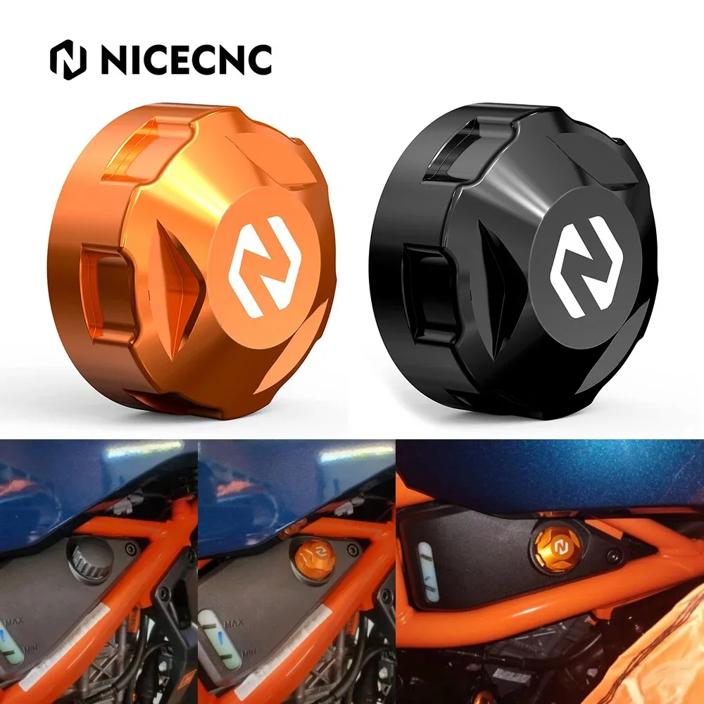 

1x Coolant Compensating Tank Cover for KTM 390 Duke 250 Duke 2024-2025 390 Adventure R 2025 Radiator Water Pipe Cap Screw Cover