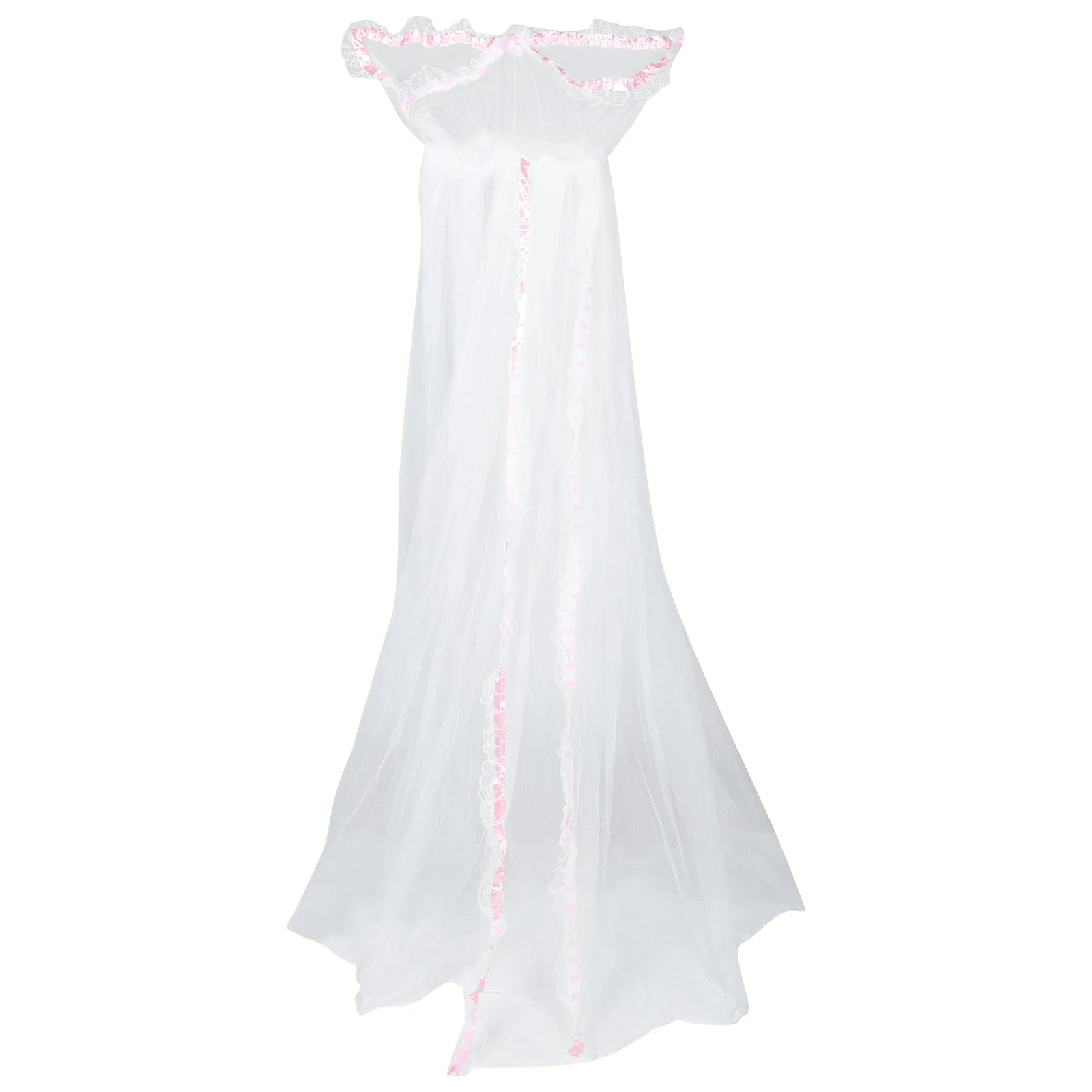 

Luxury Round Canopy Anti Mosquito Polyester Crib Mosquito For Bedroom Bed Curtain Canopy Net Crib Bed Net Cover