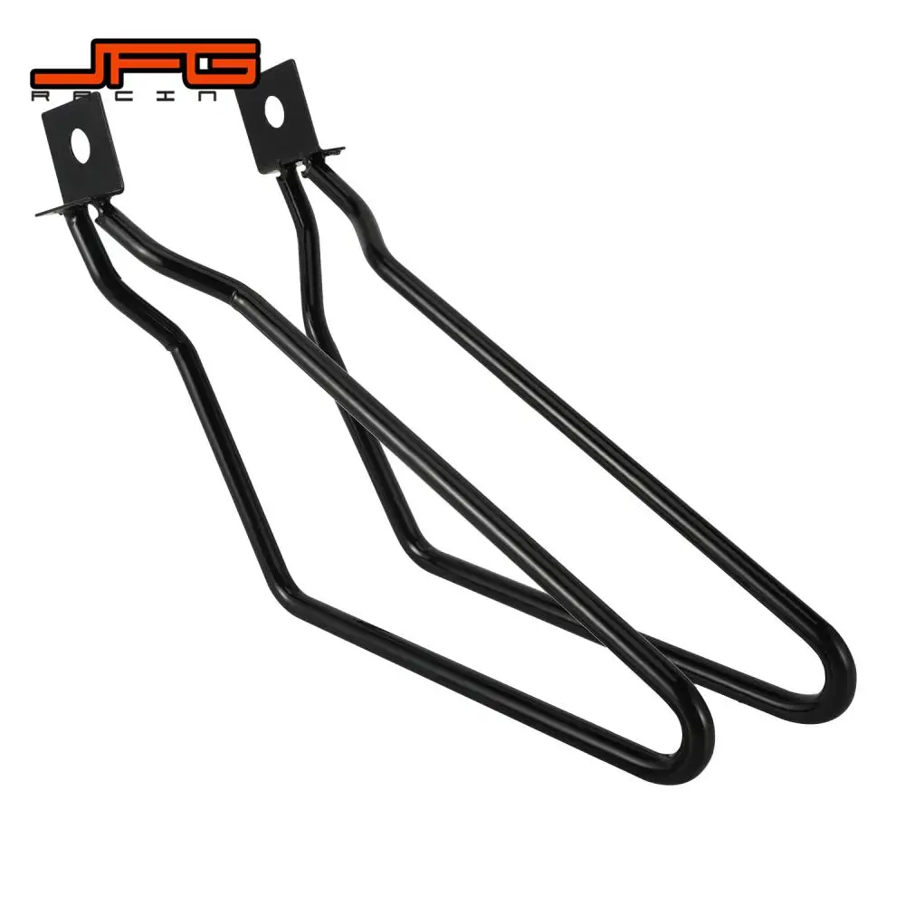 

Motorcycle Universal Bag Retro Bracket Side Box Hanging Saddle Bag Mount Accessories For KTM Honda Yamaha Kawasaki Dirt Bikes