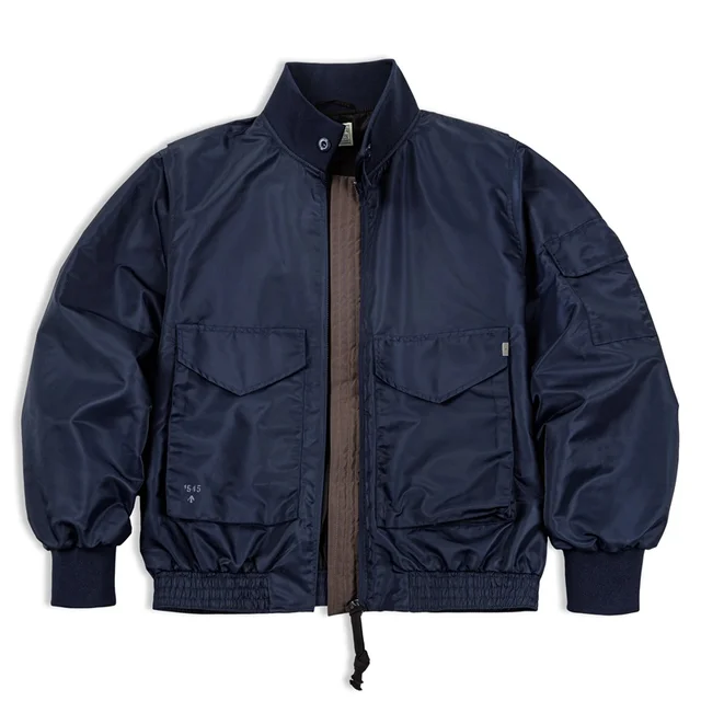 ジャケット・アウター WFS G-8 WEP CARTER INDUSTRIES Size 40 Maden G-8 WEP Flight Jackets for Men Vintage Navy Blue Bomber