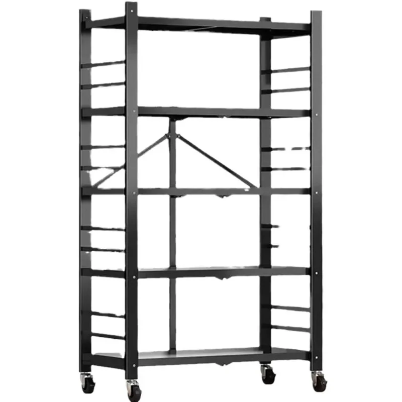 Factory Direct Compatible WithHome Folding Multi-layer Storage Rack, Kitchen Multi-layer Kitchenware Bottle and Jar Storage Rack