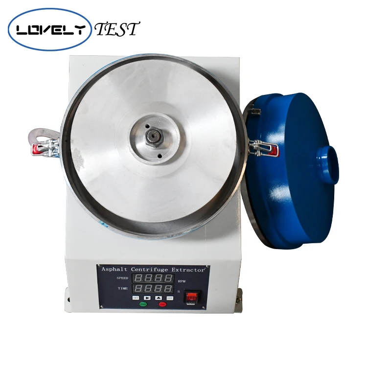 Machine numérique d'essai d'extraction de centrifugeuse de bitume d'asphalte de 3kg