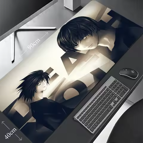 Xxl Mouse Pad 900×400 Death Note Computer Mat Mousepad 900x400 Desk Gadgets Gaming Mats Offices Accessories Extended Anime Gamer