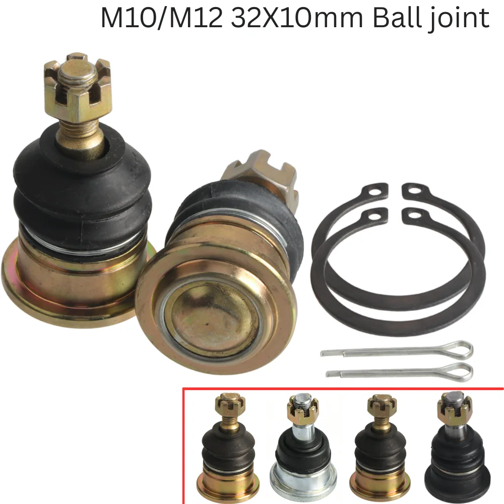 M10/M12 32X10mm Ball Stud Suit For China ATV UTV Go Cart Buggy Quad Bike Auto Spare Parts