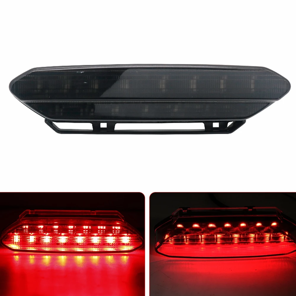 ATV Red LED Taillights YFZ450 LED Tail Light Brake Rear Light for ATV 2006-2009 Yamaha yfz 450