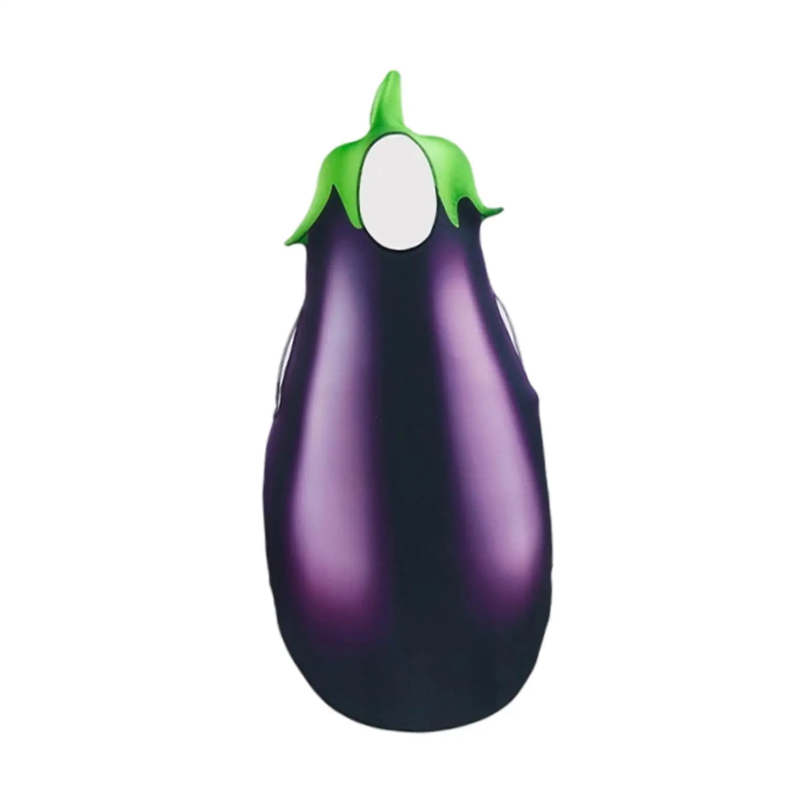

Halloween Eggplant Costume Gift,Reusable Decoration Funny Party Prop for Dress up Carnival Festival Stage Performance Masquerade