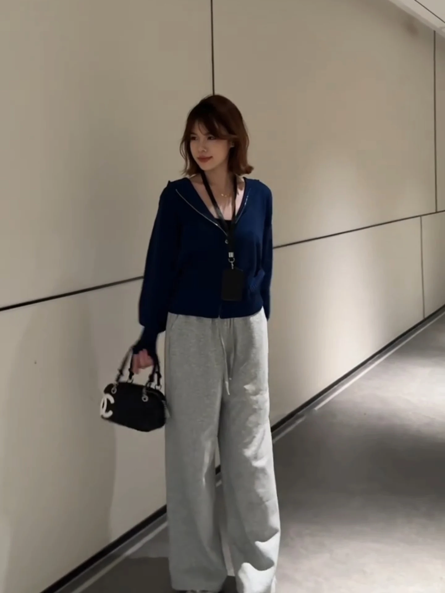 Morbido e accogliente con cappuccio lavorato a maglia Jaet da donna allentato autunno inverno cerniera ort maglione unico top pendolarismo Sle maglieria di colore puro