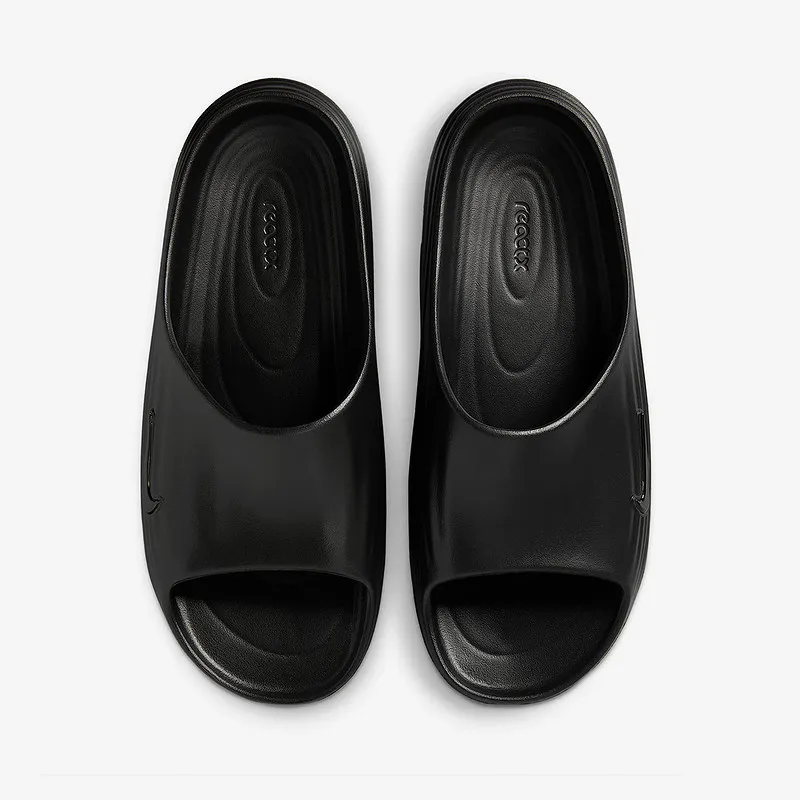 Nike HV4479-001 Black Men Cushion Slides Water Resistant Anti Slip Rubber Sole Summer Beach Casual Shower Sandals - view 4