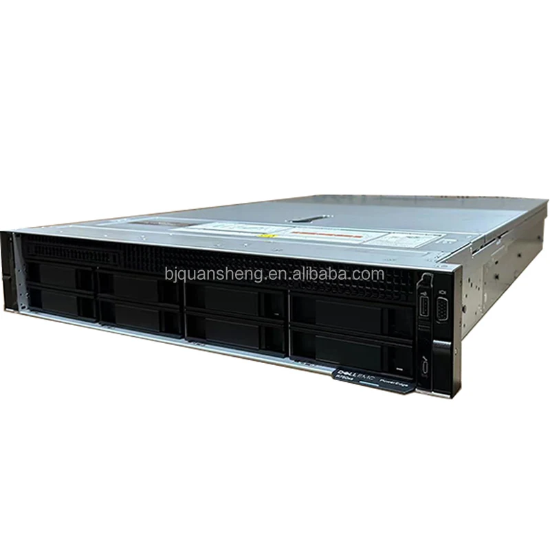 حار بيع Dells PowerEdge R750xs خادم الرف 8LFF PERC H355 2*800 واط 32 جيجابايت DDR4 الذاكرة 2U شكل عامل
