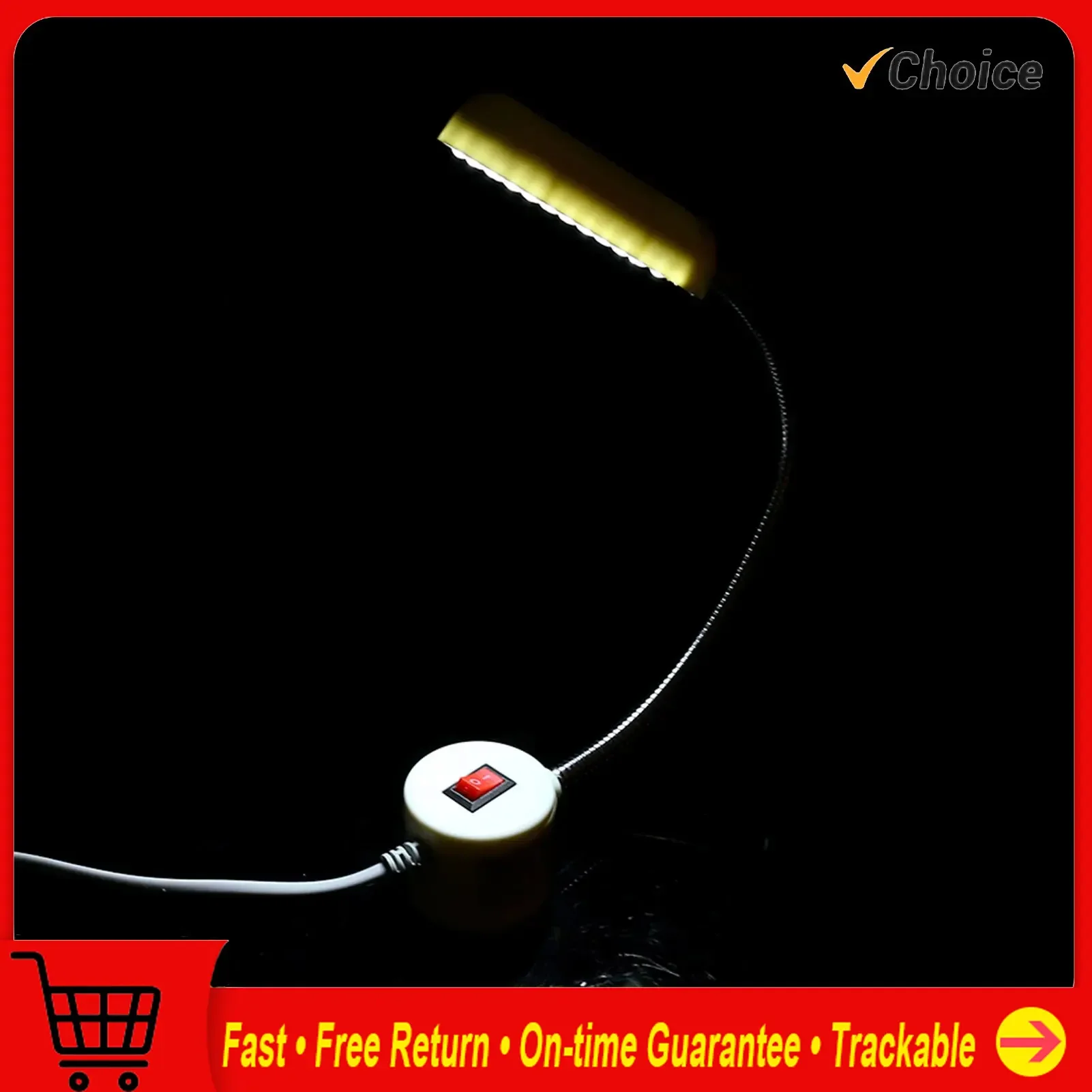 Magnetische Basisleuchte für Nähmaschinen, AC-240 V, 30 LED-Lichtlampe, magnetischer Basisschalter für Nähmaschinen-Arbeitsleuchte