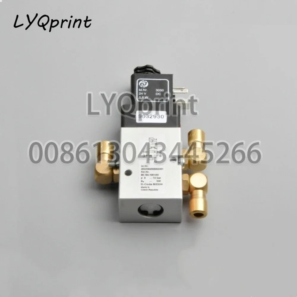 Vanne électromagnétique persistante Heidelberg SM102CD102 Feida S9.184.1051, accessoires de vanne à air pour machine d'impression
