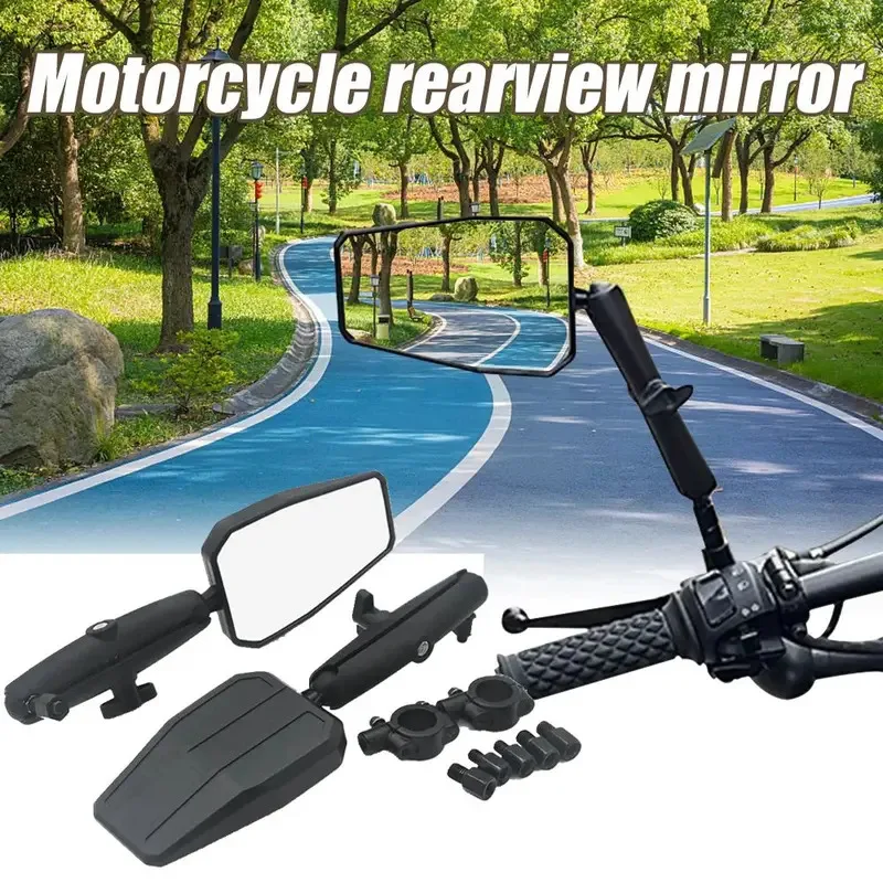 AliExpress Universal Aluminum Rearview Mirror, Motorcycle Parts for Suzuki Kawasaki Sport, Dirt Pit Bike