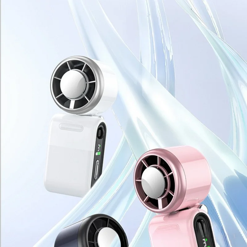 Mini New Ice Cooling Fann620cIce-cooling fan with stepless speed control, semiconductor refrigeration, foldable and handheld