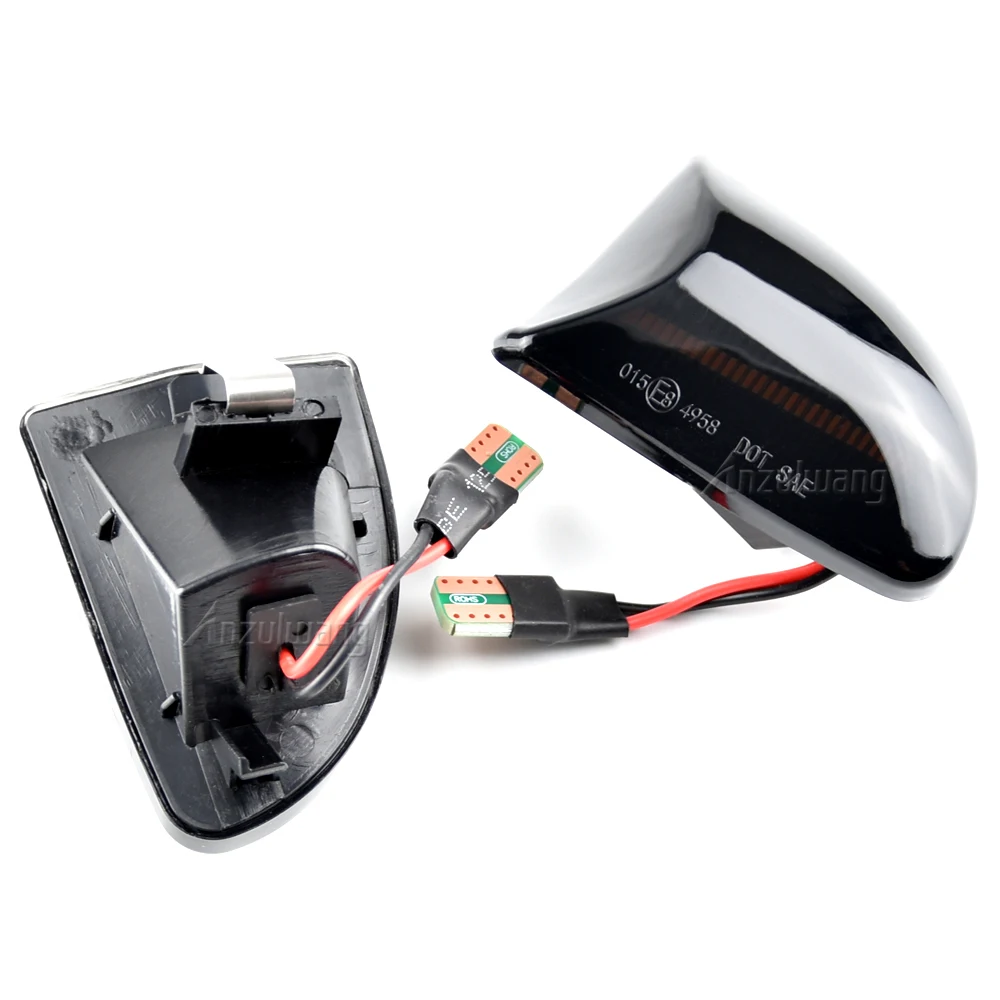 

Fit For Mercedes-BENZ Smart Fortwo W451 Coupe Cabrio Amber Turn Lamp Side Marker Fender Light Turn Signal Light LED Dynamic