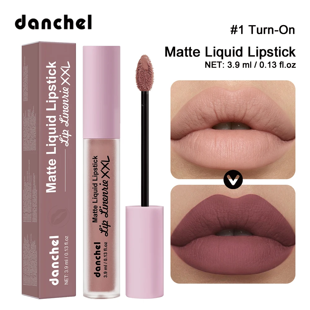 Matte Velvet Liquid Lipstick Long Lasting No Transfer Non Stick Cup Smudge Proof  Anti Crack Waterproof Lip Gloss Makeup