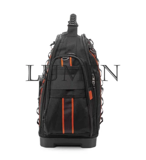 Heavy Duty Oxford Tool Bag Wear-Resistant Crossbody Shoulder Strap Portable Organizer Case