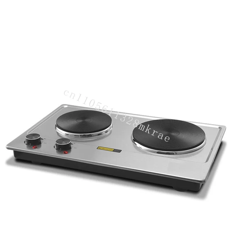 

New gas-free 2-burner electric stove, kitchenette electric stove, embedded high-power frying electric stove