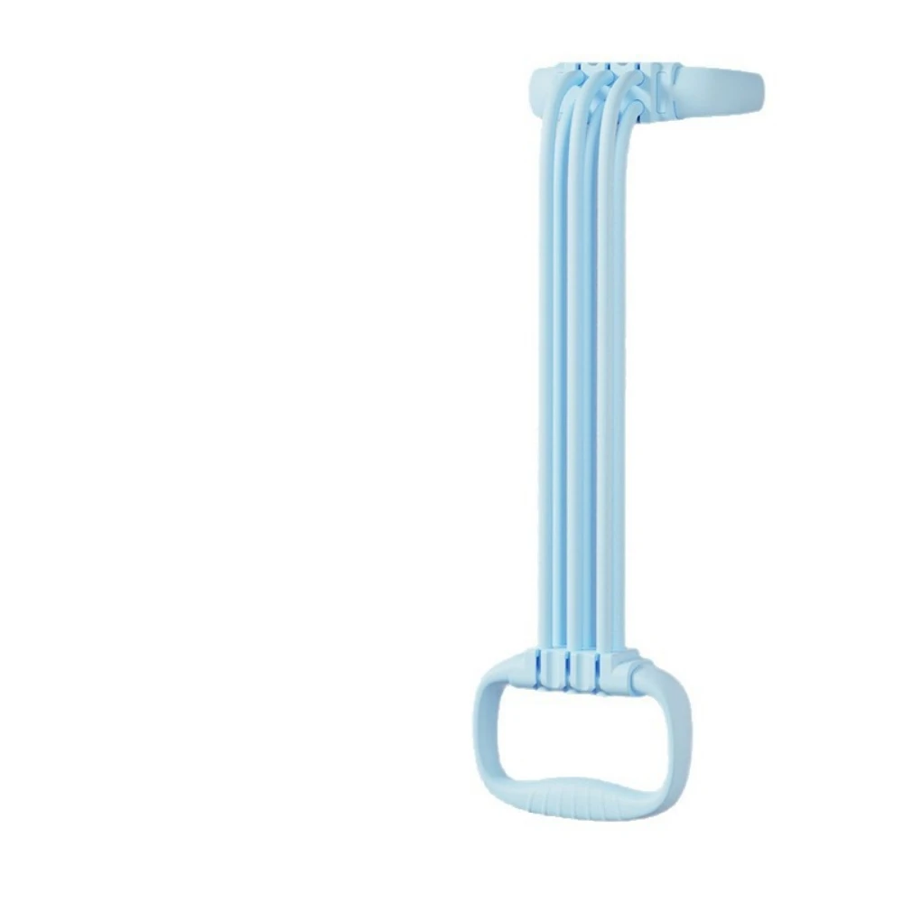 8-character Adjustable 6-tube Tensioner Household Portable Open-shoulder Beauty Back Tensioner Yoga Fitness Elastic Band