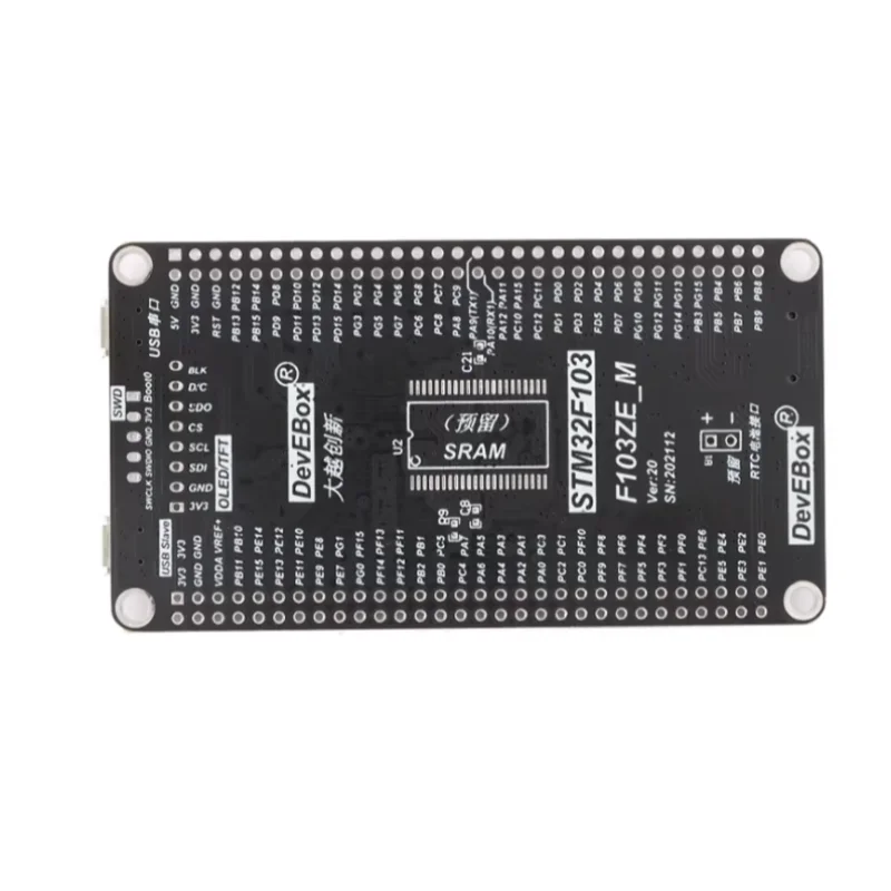 1pcs Original STM32F103ZET6 (mini version) development board STM32F103 core board microcontroller learning board