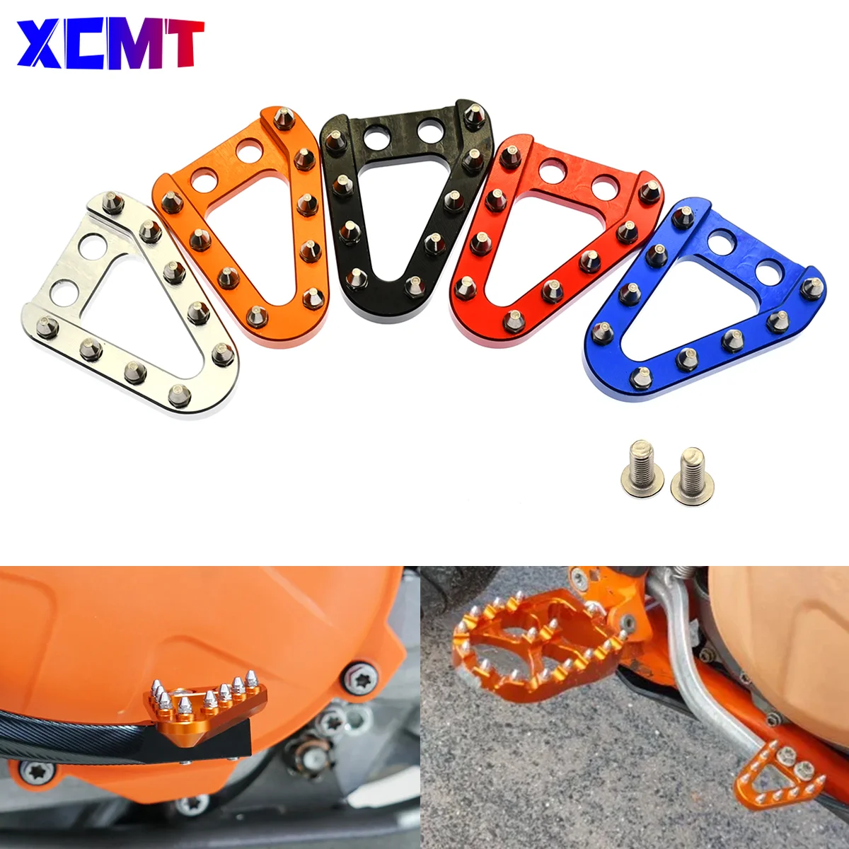 

Rear Brake Pedal Step Plate Tip For KTM SX SXF EXC EXCF XC XCF XCW XCFW TC TE 2008 2009 2010 2011 2012 2013 2014 2015 2016 CNC