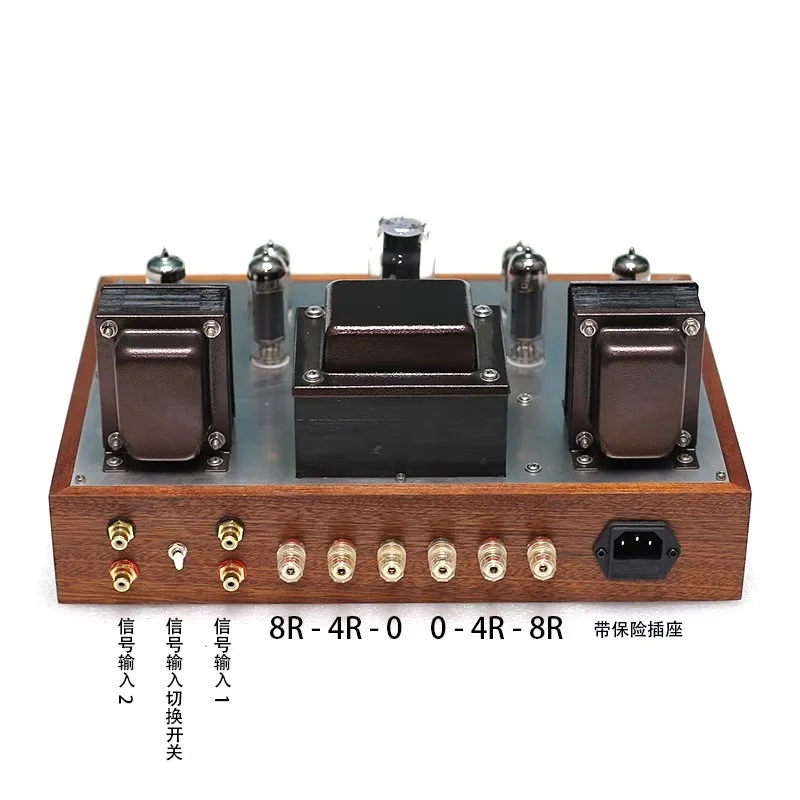 AIYIMA SMSL 6N3 6N1 Push-pull 6P15 Vacuum tube Amplifier 15W * 2 Stereo Class A Power Amplifier Audio No bottom noise in