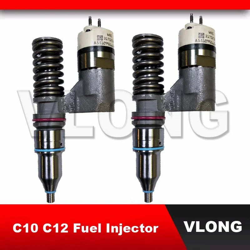 

Fuel Injectors 317-5278 20R-0055 10R1259 350-7555 212-3467 212-3468 874822 212-3463 For Caterpillar C10 C12 C-12 Engine